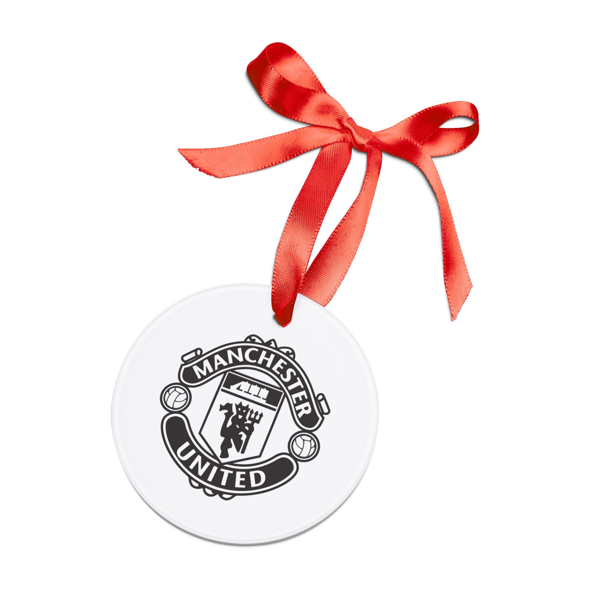 Acrylic Ornament with Ribbon