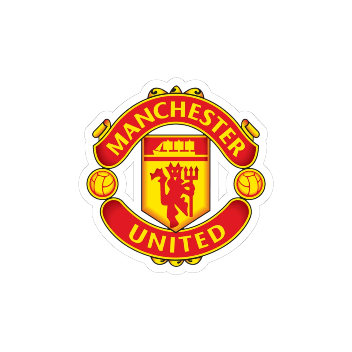 Manchester United Kiss-Cut Stickers